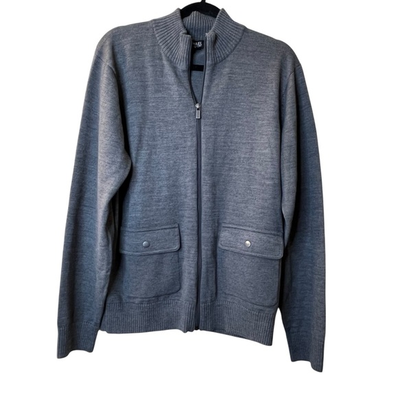MICHAEL Michael Kors Full Zip Sweater Sz L - Picture 1 of 7